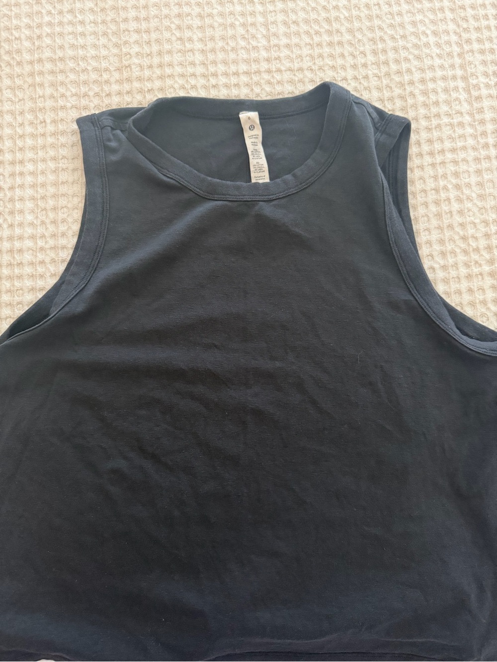 Lululemon Black Tank Top